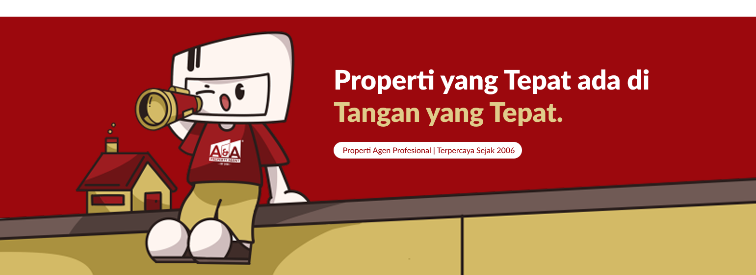 Properti yang tepat ada di tangan yang tepat