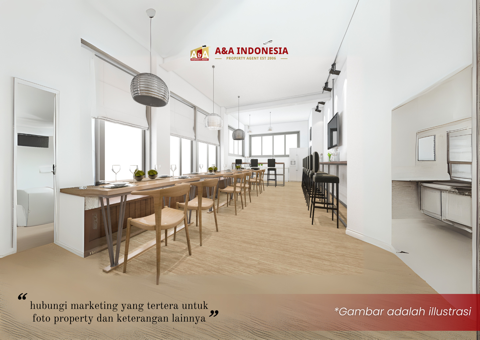 Disewakan Bangunan Ex Resto Strategis Lahan Seluas 4.845 m² di Wilayah Hr Muhammad Surabaya Barat