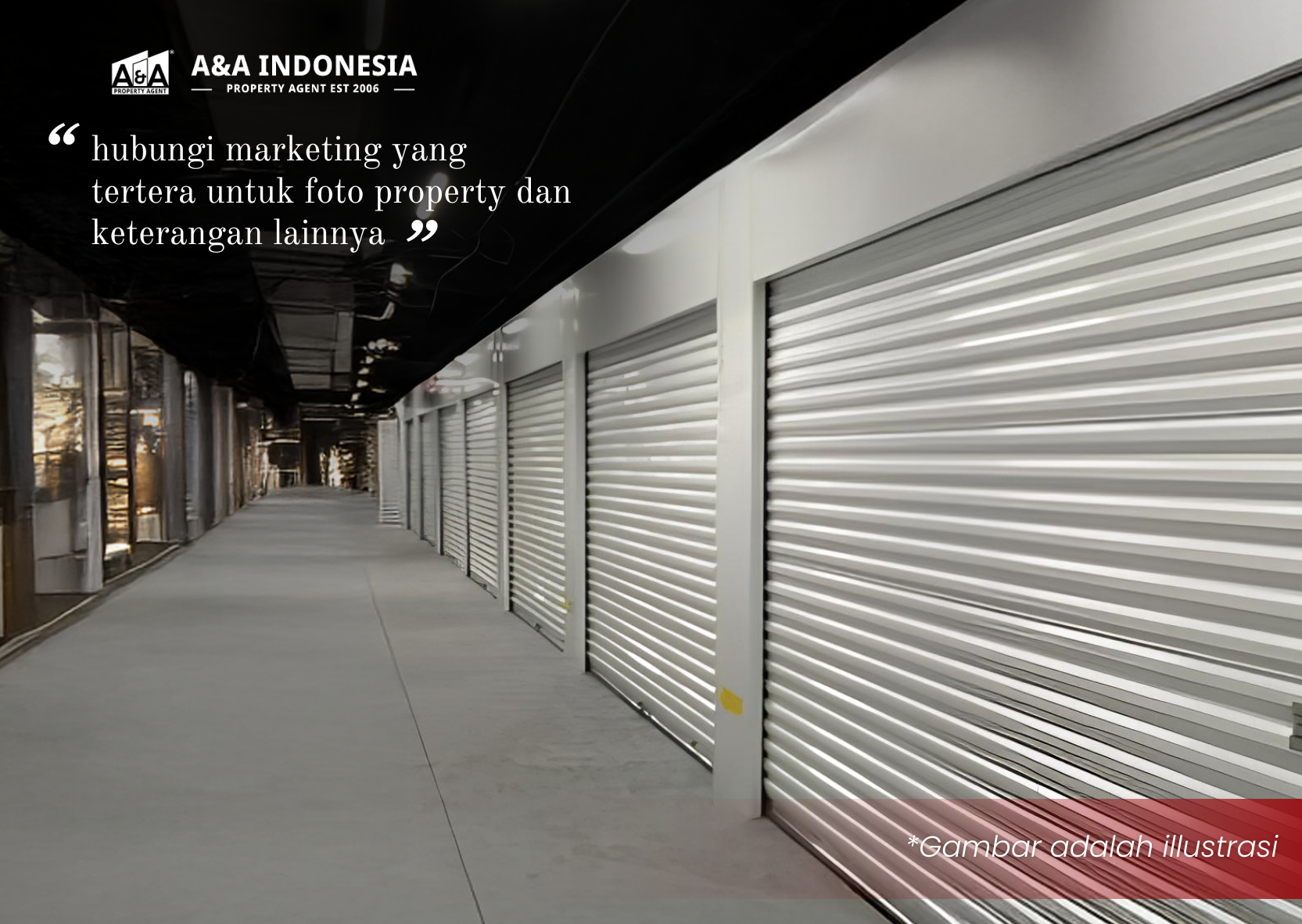 Dijual Murah 2 Stand Jadi 1 lokasi Strategis di PGS Surabaya Pusat